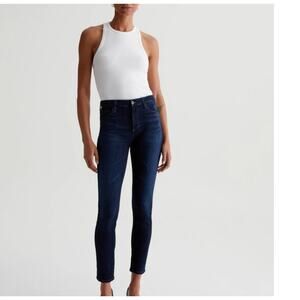 Adriano Goldschmied Prima Cigarette Ankle Blue Denim Jeans US Women's 30R